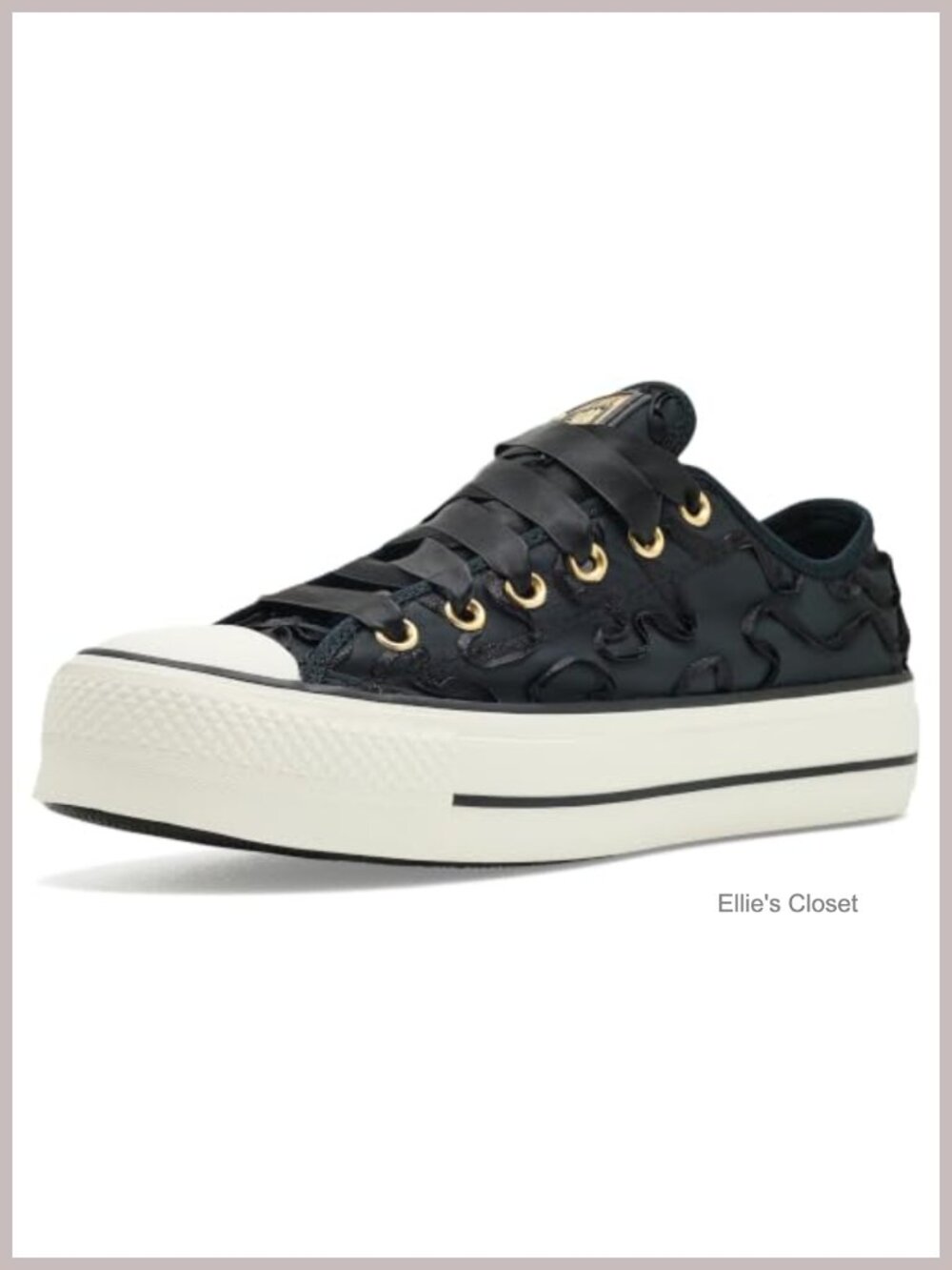 Chuck Taylor All Star Lift Platform Ribbon Low Top Sneakers